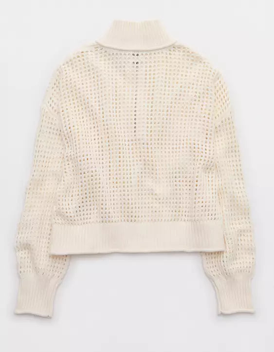 Viertel-Reißverschluss-Pullover